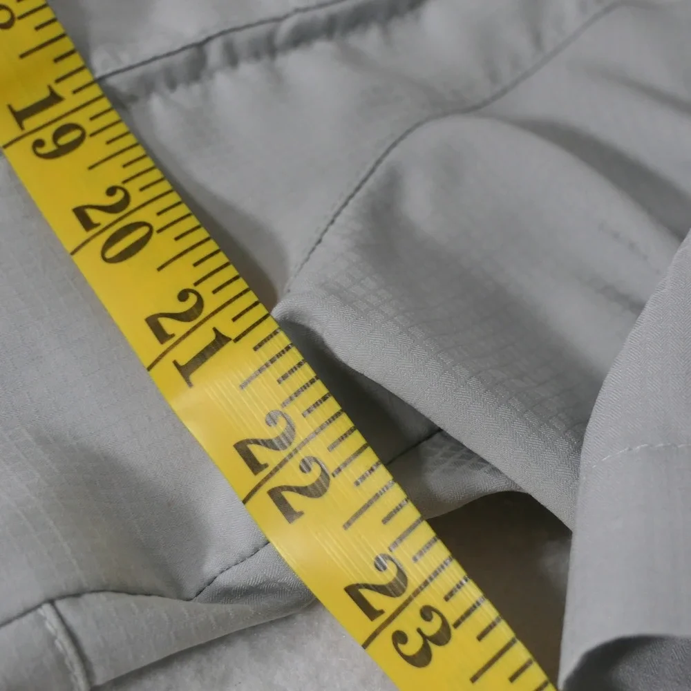 Columbia Mens PFG Shirt M Grey Fishing Omni-Shade Outdoors Hiking UPF 30 FM7266 - Picture 3 of 9